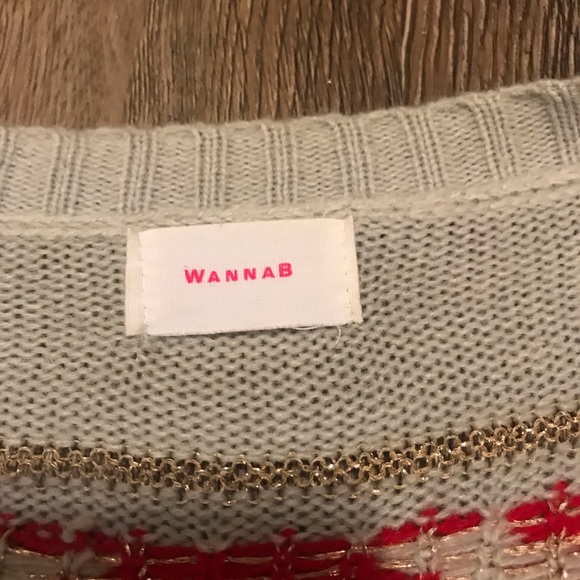 Long Aztec print cardigan with fringe - Picture 2 of 4